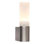 Nordlux IP S1 Brushed Steel Wall Light